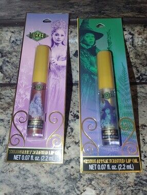 Wicked Good witch and bad witch strawberry scented lip oil and green apple scent